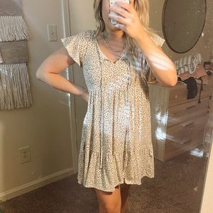 NWT Cheetah Print Flowy Dress